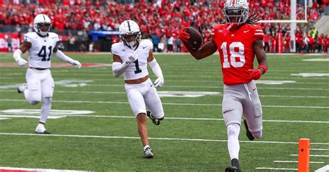 Harrison has a touchdown catch, No. 3 Buckeyes defense steps up big in 20-12 win over No. 7 Penn St